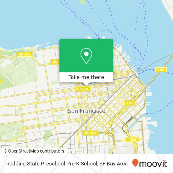 Mapa de Redding State Preschool Pre-K School