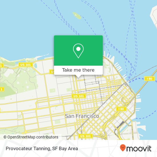 Provocateur Tanning map