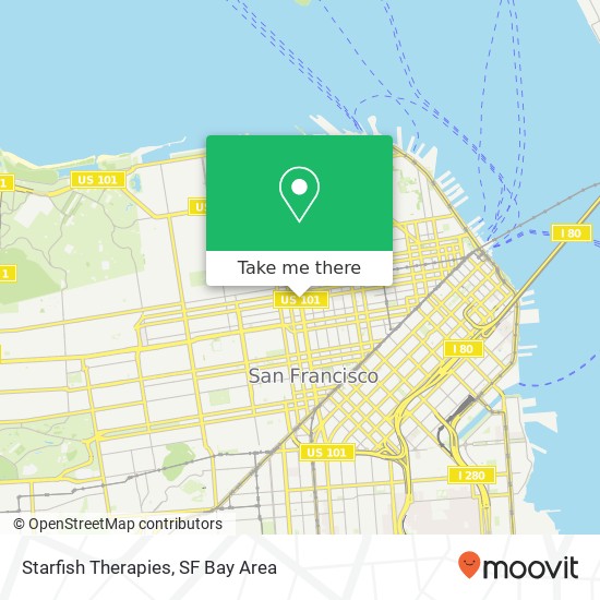 Starfish Therapies map