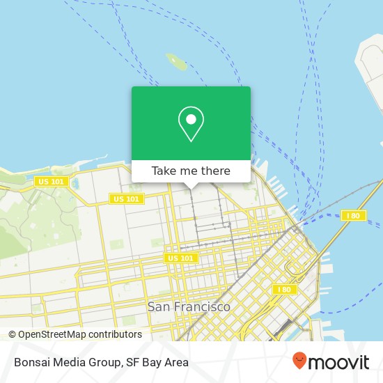 Bonsai Media Group map