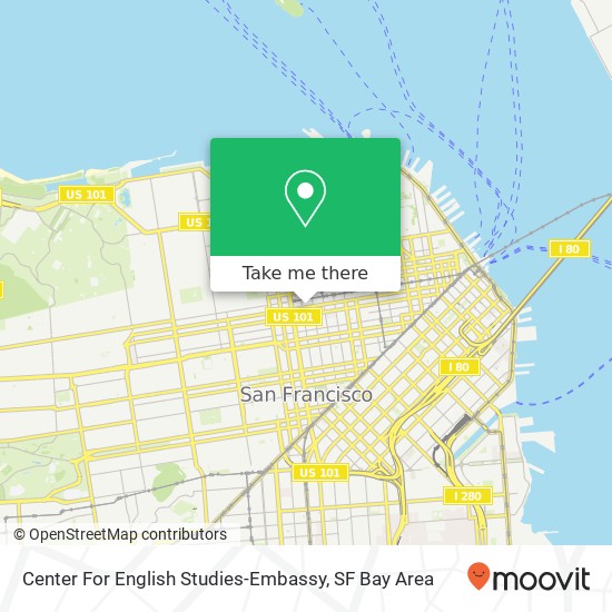Mapa de Center For English Studies-Embassy