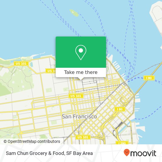 Mapa de Sam Chun Grocery & Food