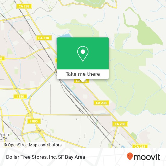 Dollar Tree Stores, Inc map