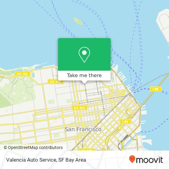 Valencia Auto Service map