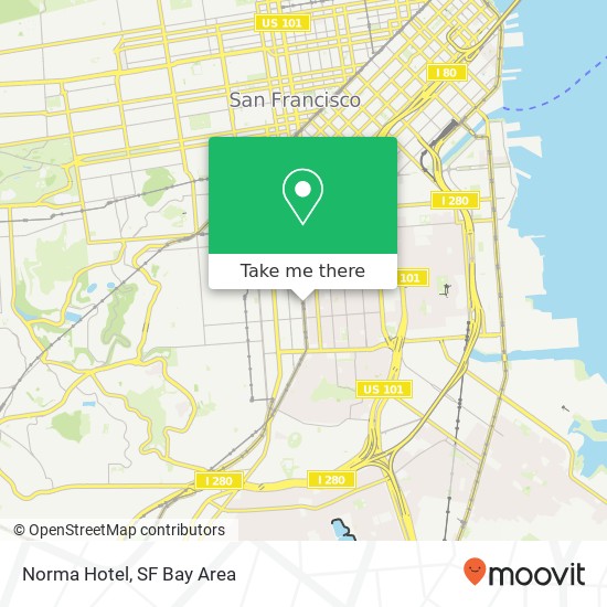 Mapa de Norma Hotel