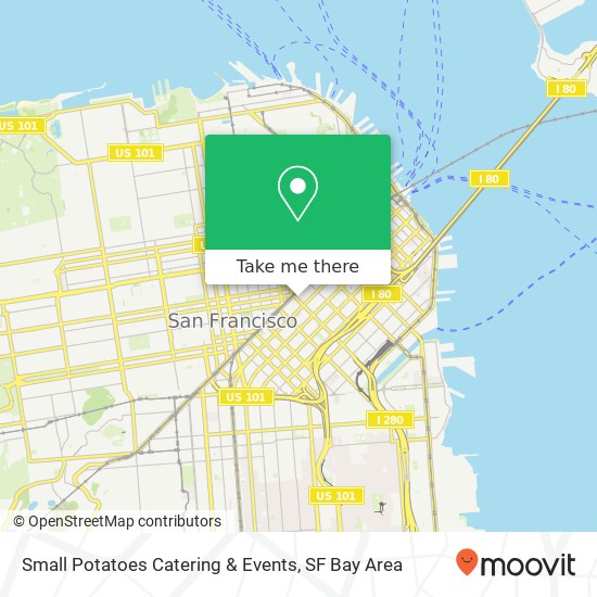 Small Potatoes Catering & Events map