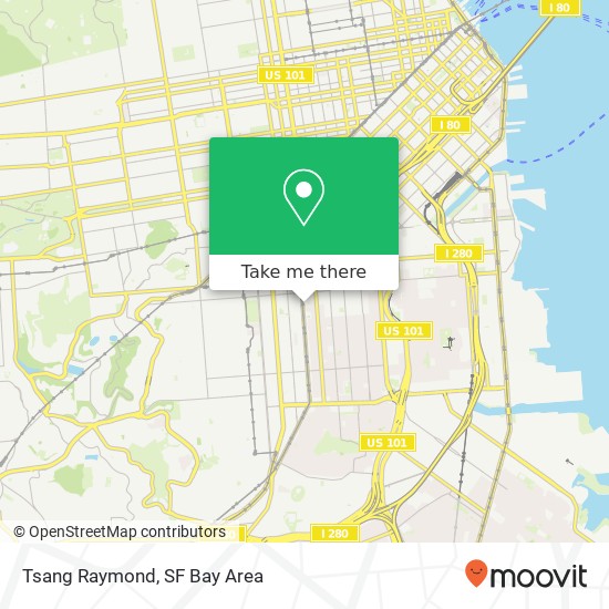 Mapa de Tsang Raymond