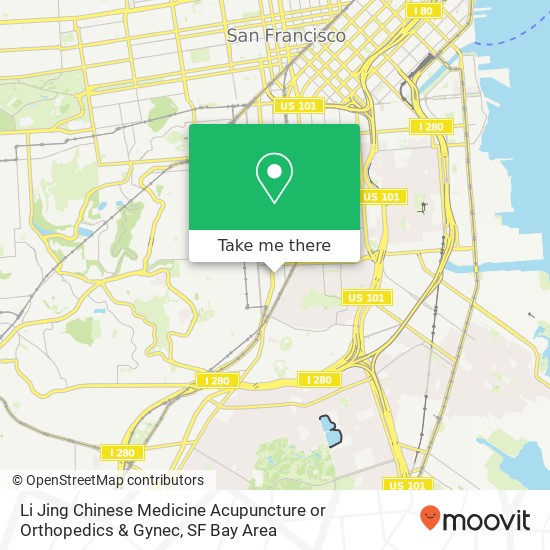 Li Jing Chinese Medicine Acupuncture or Orthopedics & Gynec map