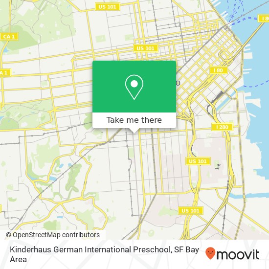 Mapa de Kinderhaus German International Preschool