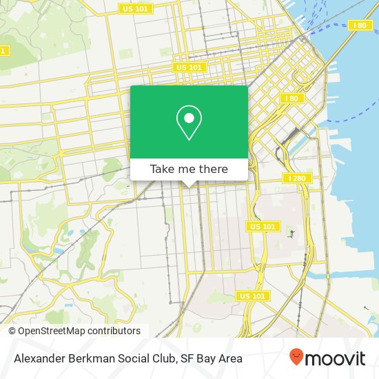 Alexander Berkman Social Club map