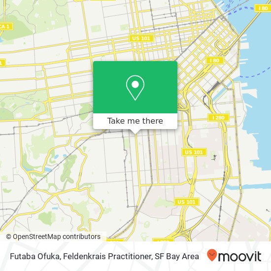 Mapa de Futaba Ofuka, Feldenkrais Practitioner