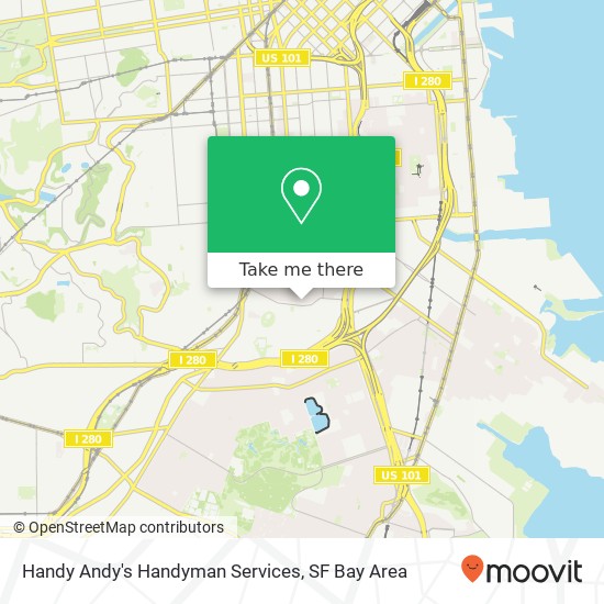 Mapa de Handy Andy's Handyman Services