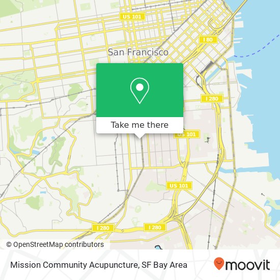 Mission Community Acupuncture map