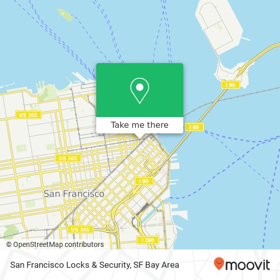 Mapa de San Francisco Locks & Security