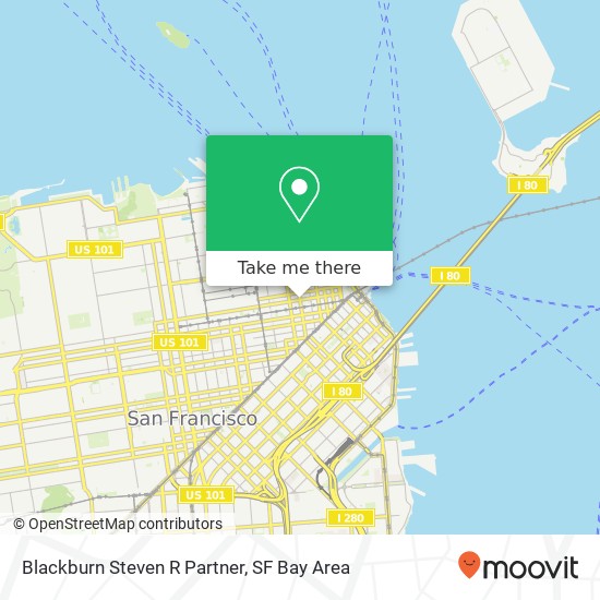 Blackburn Steven R Partner map