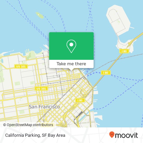 Mapa de California Parking