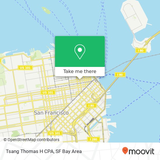 Tsang Thomas H CPA map