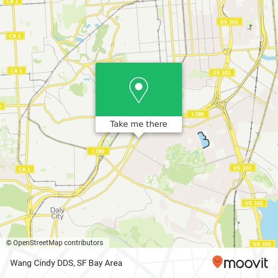 Wang Cindy DDS map