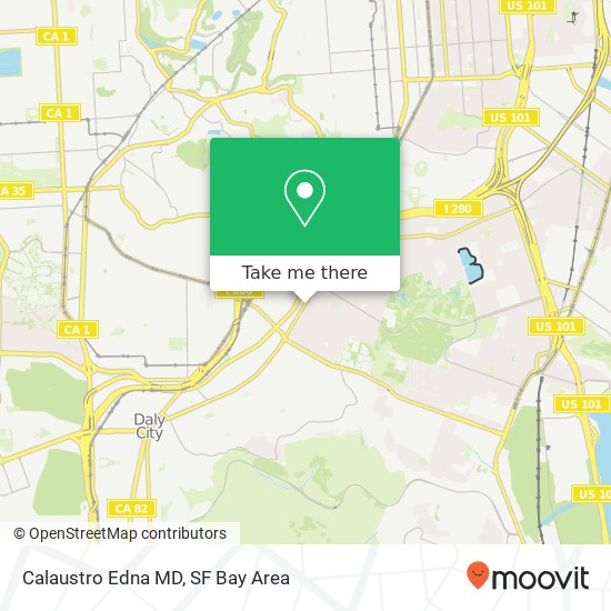 Mapa de Calaustro Edna MD