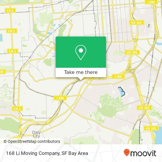 Mapa de 168 Li Moving Company