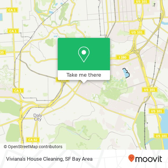 Mapa de Viviana's House Cleaning