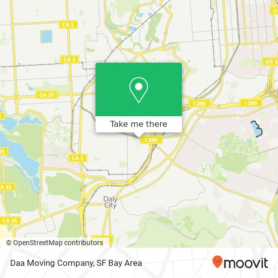 Daa Moving Company map