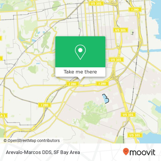 Arevalo-Marcos DDS map