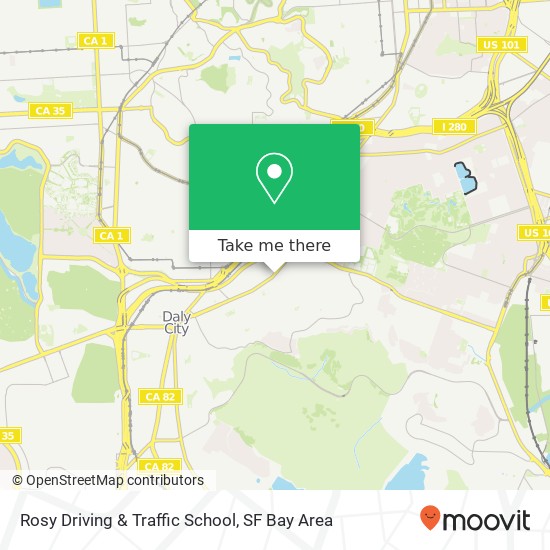 Mapa de Rosy Driving & Traffic School