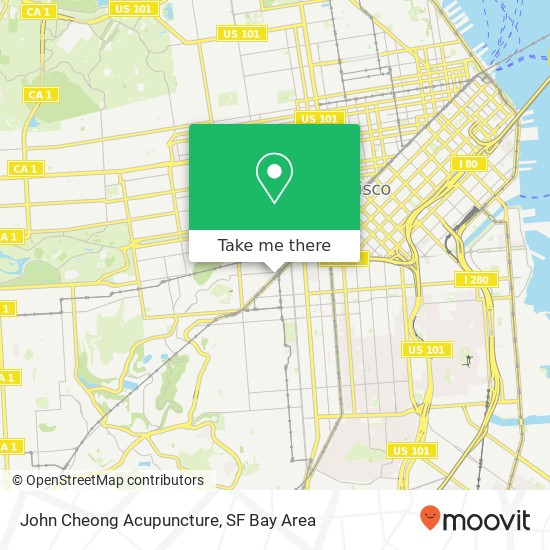 John Cheong Acupuncture map