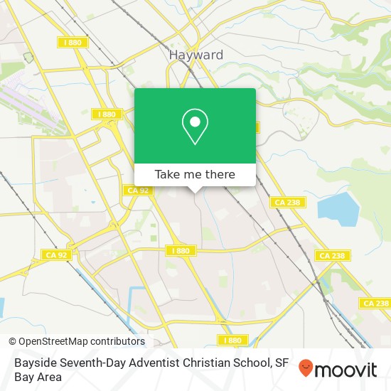 Mapa de Bayside Seventh-Day Adventist Christian School