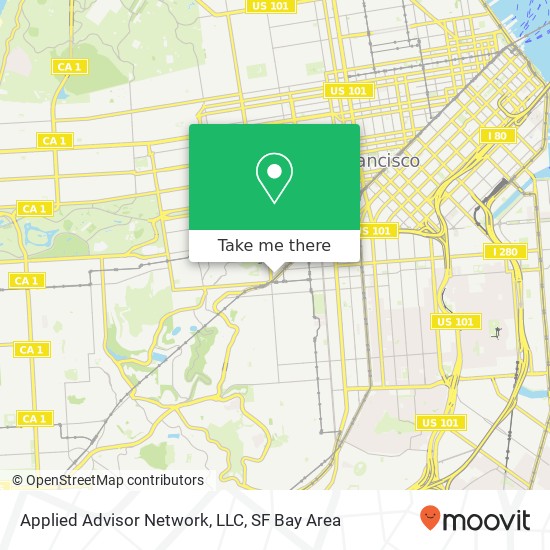 Mapa de Applied Advisor Network, LLC