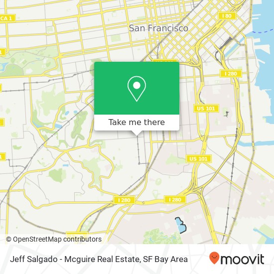 Jeff Salgado - Mcguire Real Estate map