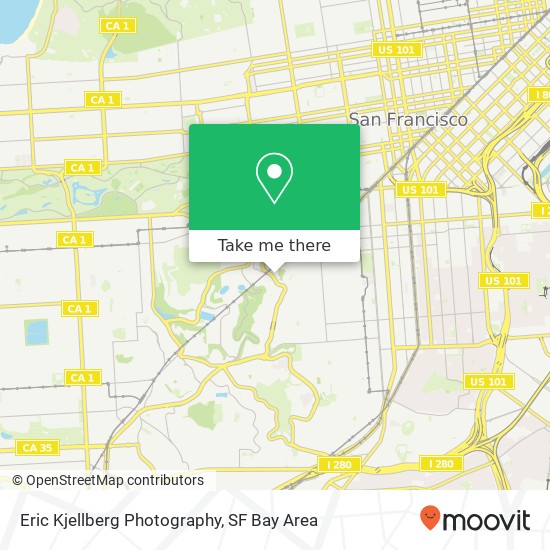 Eric Kjellberg Photography map