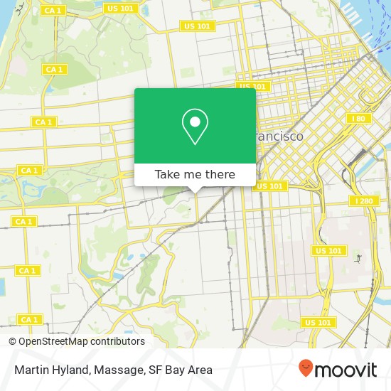 Mapa de Martin Hyland, Massage