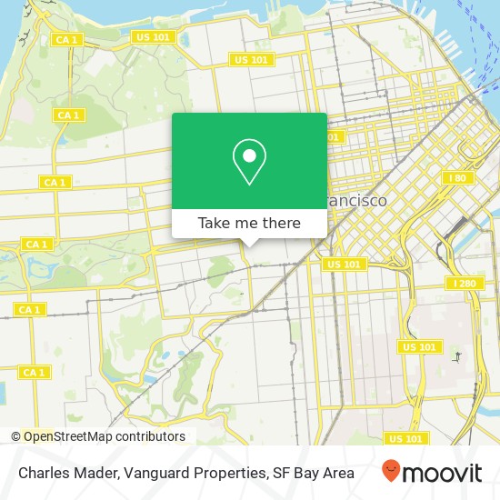 Charles Mader, Vanguard Properties map