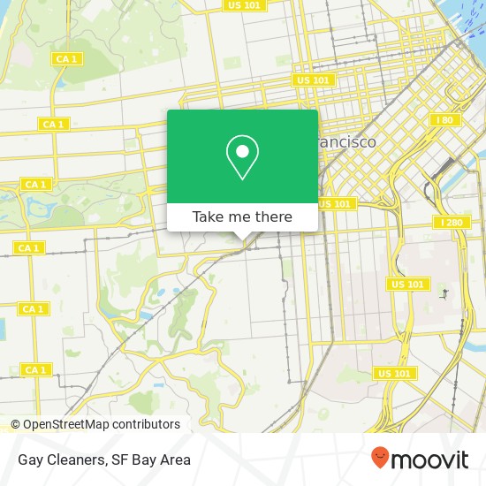 Gay Cleaners map