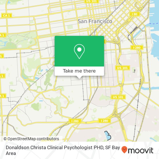 Donaldson Christa Clinical Psychologist PHD map