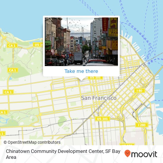 Chinatown Community Development Center map