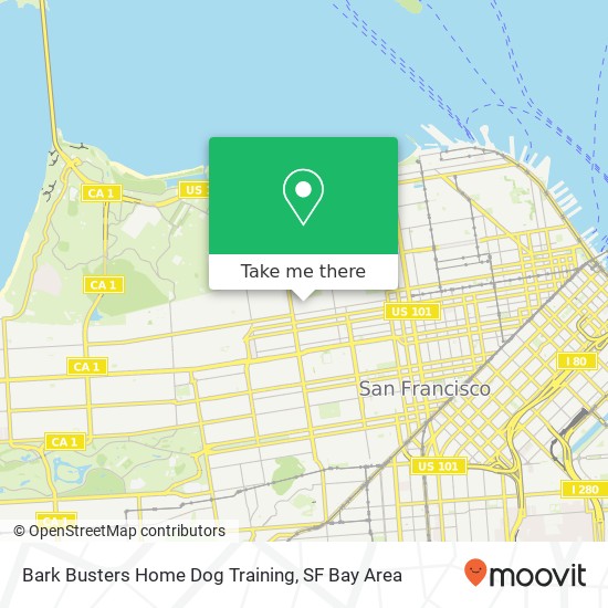 Bark Busters Home Dog Training map