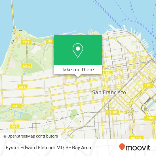 Eyster Edward Fletcher MD map