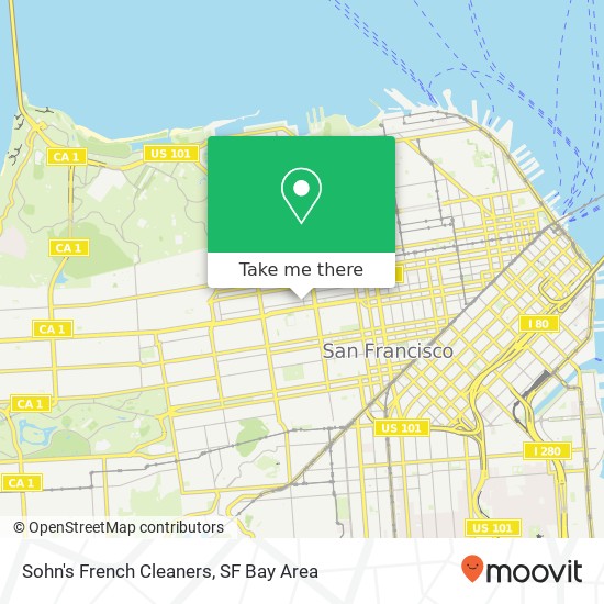 Mapa de Sohn's French Cleaners