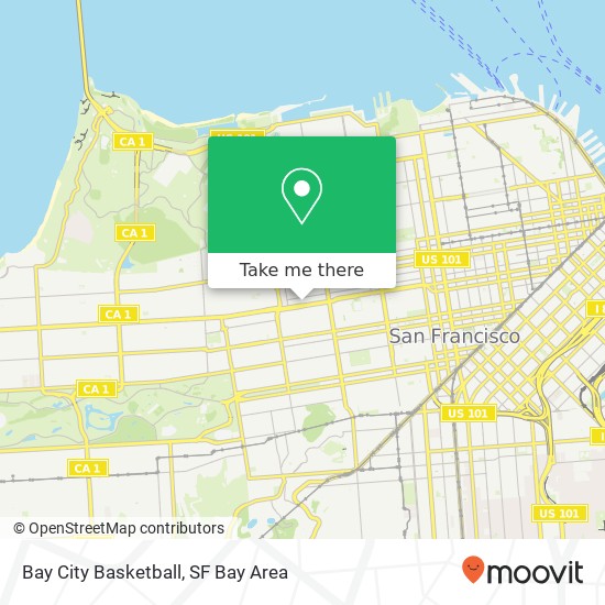 Bay City Basketball map