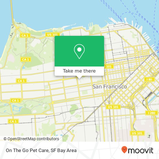 On The Go Pet Care map