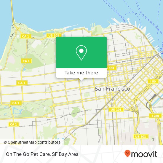 Mapa de On The Go Pet Care