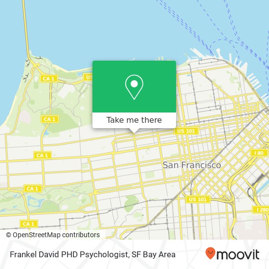 Frankel David PHD Psychologist map