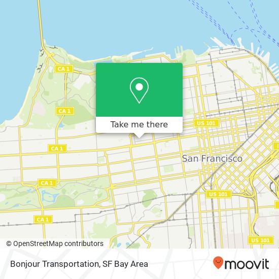 Mapa de Bonjour Transportation