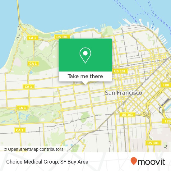 Choice Medical Group map