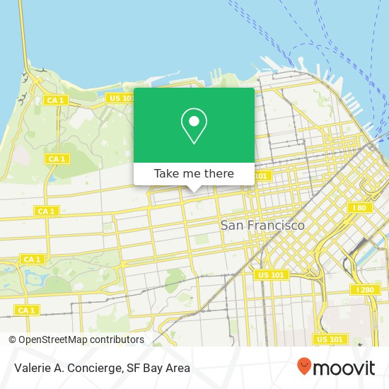 Valerie A. Concierge map