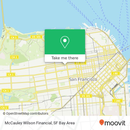 Mapa de McCauley Wilson Financial