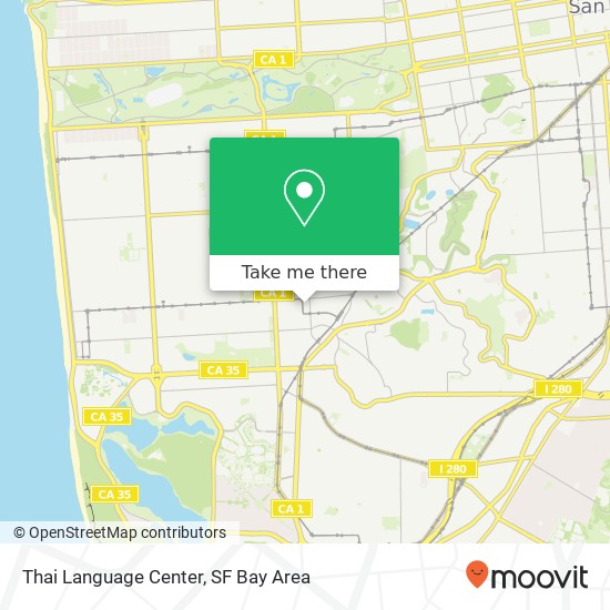 Mapa de Thai Language Center